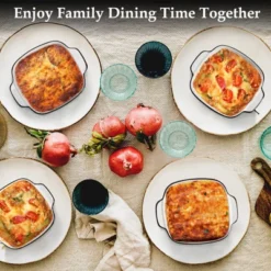 Itopfox 13Oz Ceramic Baking Dishes Set Of 4, Square Baking Dishes For Air Fryer, Ceramic Bakeware With Handles, Oven & Microwave Safe 14 Itopfox 13Oz Ceramic Baking Dishes Set Of 4, Square Baking Dishes For Air Fryer, Ceramic Bakeware With Handles, Oven & Microwave Safe -Target KitchenAid GUEST ef767c9d 67b0 473c 8d80 715cc0efaf10