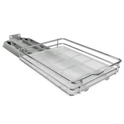 Lynk Professional 8" Wide Slide Out Spice Rack Upper Cabinet Organizer: Chrome-Plated Kitchen Storage With Ball Bearing Glides 19 Lynk Professional 8" Wide Slide Out Spice Rack Upper Cabinet Organizer: Chrome-Plated Kitchen Storage With Ball Bearing Glides -Target KitchenAid GUEST ef9821d8 bee2 4ba3 b6a6 0a1cbd238b73