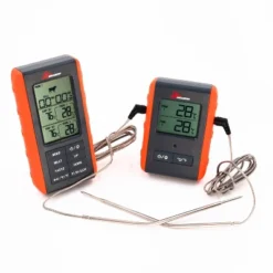 BBQ Dragon 2 Probe Wireless Meat Thermometer: Stainless Steel, LCD Display, Heat-Resistant, For Grill Use -Target KitchenAid GUEST efb00f76 ebd3 4e27 a8cc 6ce7924009a7