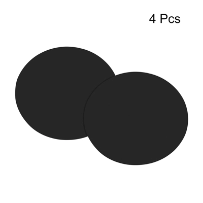 Unique Bargains Silicone Flexible Odorless Heat-resistant Jar Opener Pad Black 4 Pcs 4 Unique Bargains Silicone Flexible Odorless Heat-resistant Jar Opener Pad Black 4 Pcs - Image 2