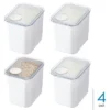 IDesign Medium Canister With Removable Pour Cap - Set Of 4 - White -Target KitchenAid GUEST f0036528 76ed 4ac3 a5c8 6216b023355d