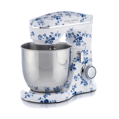 Laura Ashley 4.5L Lightweight Stand Mixer Rose: 1300W, 10 Speeds, Blue, 1-Year Warranty, 8.66" Height, 7.93 Lbs 5 Laura Ashley 4.5L Lightweight Stand Mixer Rose: 1300W, 10 Speeds, Blue, 1-Year Warranty, 8.66" Height, 7.93 Lbs - Image 3