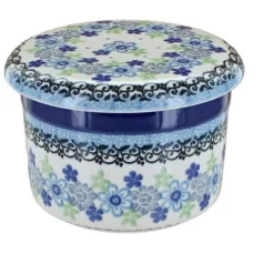 Blue Rose Polish Pottery 270 Ceramika Artystyczna French Butter Dish -Target KitchenAid GUEST f1931f61 7d01 4709 8a2c 4150dce0e233