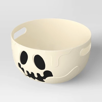 3L Plastic Round Shaped Ghost Candy Serving Bowl - Hyde And EEK! Boutique™ 4 3L Plastic Round Shaped Ghost Candy Serving Bowl - Hyde And EEK! Boutique™ - Image 2