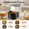 GreenEver Air Fryer 6 Quart Capacity With Window Square Air Fryer 12-in-1 Air Fry, Roast, Reheat, Dehydrate, Bake, Steam With 400F 1 GreenEver Air Fryer 6 Quart Capacity With Window Square Air Fryer 12-in-1 Air Fry, Roast, Reheat, Dehydrate, Bake, Steam With 400F -Target KitchenAid GUEST f2254d8b ca40 4b31 bf58 365ed8fce70c