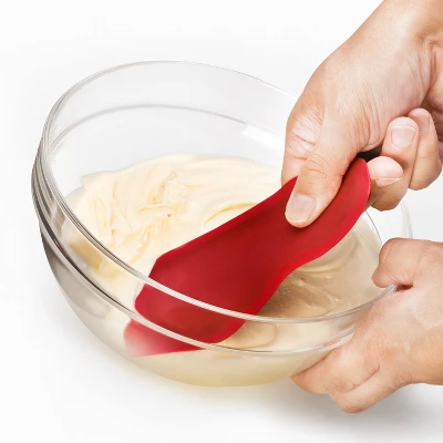 Cuisipro Flexible Silicone Bowl Scraper, Red 5 Cuisipro Flexible Silicone Bowl Scraper, Red - Image 3