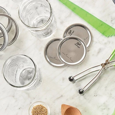 Ball 12pk Wide Mouth Mason Jar Lids Without Bands 5 Ball 12pk Wide Mouth Mason Jar Lids Without Bands - Image 3