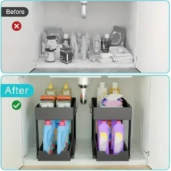 KTMBDW 2-Tier Multi-Purpose Bathroom Under Sink Organizers And Storage, Stackable Kitchen Pantry Organization, Pull Out Cabinet Organizer 13 KTMBDW 2-Tier Multi-Purpose Bathroom Under Sink Organizers And Storage, Stackable Kitchen Pantry Organization, Pull Out Cabinet Organizer -Target KitchenAid GUEST f31c5e70 69ef 45d6 9b2b f6417ba43cf9