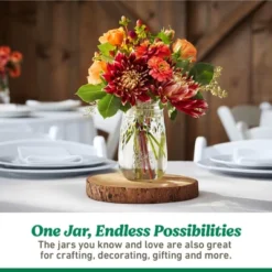 Ball 64oz 6pk Glass Wide Mouth Mason Jar With Lid And Band: Clear Canning Jars, Dishwasher-Safe, 4" Neck Diameter -Target KitchenAid GUEST f34d406e cdf2 44da 8940 f19d2b28b1d1