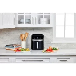 Black & Decker BLACK+DECKER Purify 6QT Air Fryer, Timer With Auto Shut-off And Shake Reminder, Digital LED Touchscreen And 9 Presets, 1500W, Dishwasher Safe Parts -Target KitchenAid GUEST f37f5c24 4585 4457 92d7 d3f82a29f0c1