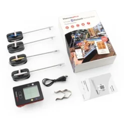 ThermoPro TP25W Bluetooth Meat Thermometer With 500FT Wireless Range 4-Probe Android/iOS Compatible Smart Grill Smoker Thermometer 19 ThermoPro TP25W Bluetooth Meat Thermometer With 500FT Wireless Range 4-Probe Android/iOS Compatible Smart Grill Smoker Thermometer -Target KitchenAid GUEST f39b2b12 9617 43dc a0ab 08ff82e84c76