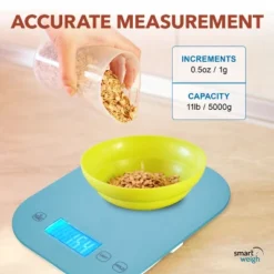 Smart Weigh Digital Food Scale - 11-pound Capacity - Blue 14 Smart Weigh Digital Food Scale - 11-pound Capacity - Blue -Target KitchenAid GUEST f3a1f4eb 0fc5 43c5 b192 25cb54757f2b