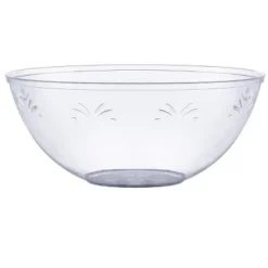 Crown Display 4 Pack Clear Disposable Round Salad Bowls Serving Bowl With Leaf Indentation 21 Crown Display 4 Pack Clear Disposable Round Salad Bowls Serving Bowl With Leaf Indentation -Target KitchenAid GUEST f3e71f99 5fd8 425a adc7 091950cb79f5