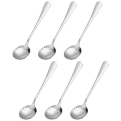 Unique Bargains Stainless Steel Dinner Tea Soup Round Spoons 6 Pcs Silver 21 Unique Bargains Stainless Steel Dinner Tea Soup Round Spoons 6 Pcs Silver -Target KitchenAid GUEST f42f3a90 b69c 4568 9a0f 9445f444079a