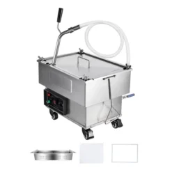 VEVOR Portable Oil Filtering Unit, 18L Capacity, 10 L/min Filtering Speed, Equipped With Swivel Casters And Oil Hose, Ideal For Fast Food Venues -Target KitchenAid GUEST f44dfe2b f715 4cbd 9ba6 0cd654bcacf1