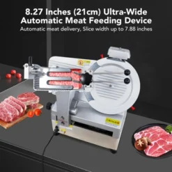 ODK Automatic Meat Slicer, 550W Meat Slicer Machine With 12" Carbon Steel Blade And Adjustable Thickness From 0¡«14 Mm, Suitable For Home Use -Target KitchenAid GUEST f4502599 f15e 499f 9b9e b1d546ebd7fa