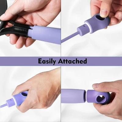 Imarku Removable Handle For 8-inch Honeycomb Cast Iron Skillet Pan, Detachable Handle Replacement, Purple 6 Imarku Removable Handle For 8-inch Honeycomb Cast Iron Skillet Pan, Detachable Handle Replacement, Purple - Image 4