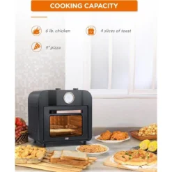 COMMERCIAL CHEF Air Fryer Multi-Oven, 17-QT Multi Level Air Fryer With Bake, Broil, Roast, Warm & Toast For Rotisserie Chicken, Pizza & More -Target KitchenAid GUEST f4c44bbd dded 4f15 b029 11b2d6898826