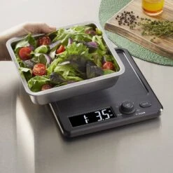 Taylor 22lb Stainless Steel Digital Kitchen Food Scale With Container Black/Gray: Oversized Display, 22lb Capacity 22 Taylor 22lb Stainless Steel Digital Kitchen Food Scale With Container Black/Gray: Oversized Display, 22lb Capacity -Target KitchenAid GUEST f4c67b39 b48a 46e6 9f2b 7355c3b665d5