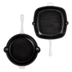 BergHOFF Neo 2Pc Cast Iron Cookware Set, 10" Fry Pan & 11" Grill Pan 37 BergHOFF Neo 2Pc Cast Iron Cookware Set, 10" Fry Pan & 11" Grill Pan -Target KitchenAid GUEST f4df3f36 d868 47ad 80de 771ecf6f2698