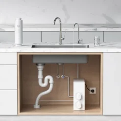 VEVOR Reverse Osmosis System, 400 GPD 9-stage Reverse Osmosis Water Filter Replacement, RO Filter Cartridge For 24 Months, Reduces Lead, White