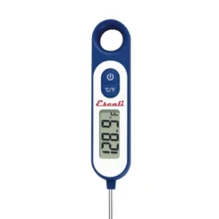 Escali Digital Long Stem Thermometer Blue: Instant Read Kitchen & Cooking Thermometer With Digital Display