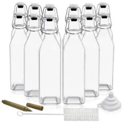 Nevlers 17 Oz Square Swing Top Glass Bottles -Target KitchenAid GUEST f618b482 a1ca 46ce 94e6 a043586a47c1