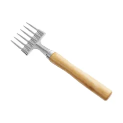Winco Ice Chipper With Wooden Handle, 6 Prong - Pack Of 2