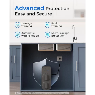 Waterdrop G5P700 Reverse Osmosis Water Filter, NSF/ANSI 372 Certified, 700G Fast Flow Reverse Osmosis System, 7 Stage RO Water Filtration System 9 Waterdrop G5P700 Reverse Osmosis Water Filter, NSF/ANSI 372 Certified, 700G Fast Flow Reverse Osmosis System, 7 Stage RO Water Filtration System - Image 7