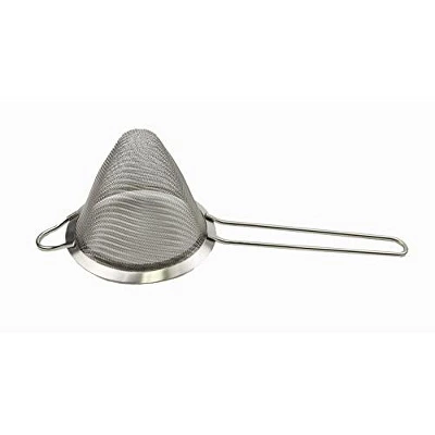 SAMMART Stainless Steel Mesh Strainer With Straight Handle - Conical Sieve Strainer (Set Of 2) 4 SAMMART Stainless Steel Mesh Strainer With Straight Handle - Conical Sieve Strainer (Set Of 2) - Image 2