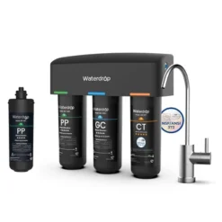 Waterdrop TSB 8-Layer High Capacity Under Sink Water Filtration System, With Dedicated Faucet, Extra WD-10PP Replacement Filter -Target KitchenAid GUEST f75e5588 9994 4e38 a05f 370cf6aa1cb1