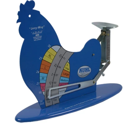 Kuhl JIFFY-III-12 Jiffy Way Gravity Poultry Egg Grading Scale Ounce And Gram 4 Kuhl JIFFY-III-12 Jiffy Way Gravity Poultry Egg Grading Scale Ounce And Gram - Image 2