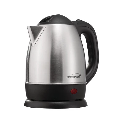 Brentwood 1.7 Liter 1000W Stainless Steel Electric Cordless Tea Kettle 7 Brentwood 1.7 Liter 1000W Stainless Steel Electric Cordless Tea Kettle - Image 5