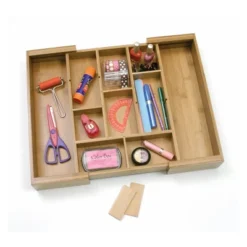 Bamboo Expandable Organizer With Removable Dividers - Lipper International -Target KitchenAid GUEST f7befd5f fd0d 43a7 a7f8 b9fe2e77d199