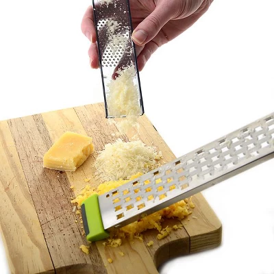 Norpro Dual Grater Zester With Storage Cover, Green 7 Norpro Dual Grater Zester With Storage Cover, Green - Image 5