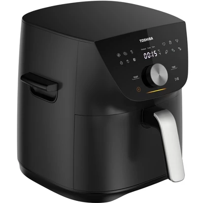Toshiba 7.7QT Air Fryer With Heat-Q Technology, Black 5 Toshiba 7.7QT Air Fryer With Heat-Q Technology, Black - Image 3