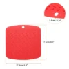 Unique Bargains Silicone Heat Resistant Non-slip Flexible Trivet Mats 6.9 X 6.9 Inch Red 2 Pcs -Target KitchenAid GUEST f9250e6e f635 40f5 8555 8e00a3245539