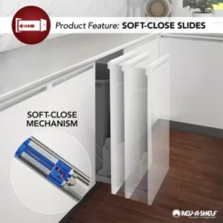 Rev-A-Shelf 448-BBSCWC Wooden Wall Cabinet Pull Out Organizer For Kitchen With Soft Close, Fully Assembled With Hardware Included, Natural Maple 15 Rev-A-Shelf 448-BBSCWC Wooden Wall Cabinet Pull Out Organizer For Kitchen With Soft Close, Fully Assembled With Hardware Included, Natural Maple -Target KitchenAid GUEST f92661bf 711d 404d bdf0 76338aabd46e