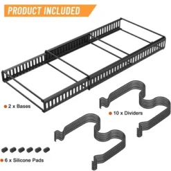 DOMETOUR 2 Pack Expandable Pot Lid Rack Organizer, Pans Organizer Rack, Pots And Pans Organizer Rack Cookware Set Organizer -Target KitchenAid GUEST f928df8f 852f 406f b946 9034f93953a3