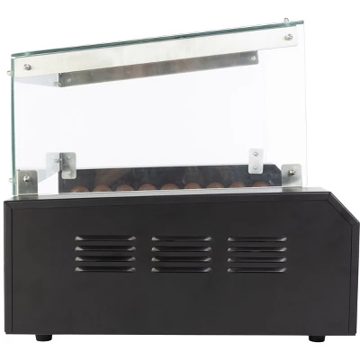 Great Northern Popcorn Hot Dog Roller Machine With Cover & Drip Tray – 1170W Stainless-Steel Cooker With 9 Rollers – 24 Hotdog Capacity Electric Grill 9 Great Northern Popcorn Hot Dog Roller Machine With Cover & Drip Tray – 1170W Stainless-Steel Cooker With 9 Rollers – 24 Hotdog Capacity Electric Grill - Image 7