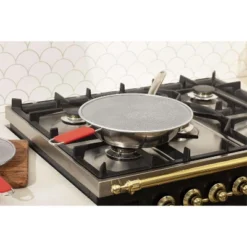 Alpha Living 13", 11.5", 9.5" Splatter Guards For Frying Pan & Food Strainer And Universal Cookware - Stops 99% Of Hot Oil Splash - RED Handle 11 Alpha Living 13", 11.5", 9.5" Splatter Guards For Frying Pan & Food Strainer And Universal Cookware - Stops 99% Of Hot Oil Splash - RED Handle -Target KitchenAid GUEST f94b0df5 1a69 4a58 a9cc 331cbf336411