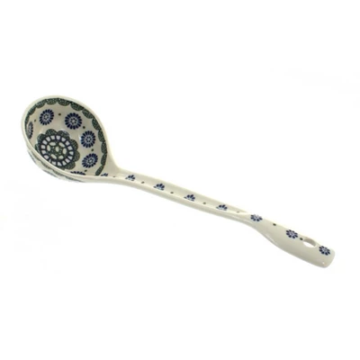 Blue Rose Polish Pottery 560 Ceramika Artystyczna Soup Ladle 5 Blue Rose Polish Pottery 560 Ceramika Artystyczna Soup Ladle - Image 3