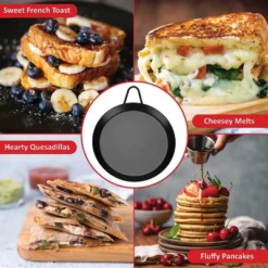 Brentwood Carbon Steel Nonstick Round Comal Griddle For Single Burner -Target KitchenAid GUEST fa6d3ba9 b3e7 4d66 91c3 7d81c4d9e1d7