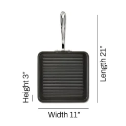 All-Clad 11" Nonstick Square Grill, HA1 Hard Anodized, Black 15 All-Clad 11" Nonstick Square Grill, HA1 Hard Anodized, Black -Target KitchenAid GUEST faf63037 c20f 4a25 9295 d81dac8a6614