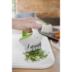 ZYLISS FastCut Herb Tool: Stainless Steel Kitchen Gadget With Ergonomic Soft-Grip Handle, 4 Blades, Dishwasher-Safe -Target KitchenAid GUEST fce7ef25 b48c 4244 afac f6eaeb0358c2
