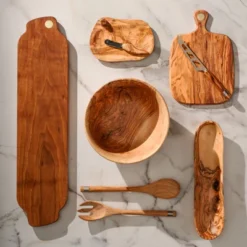 Berard France Olive Wood Handcrafted Butter Dish & Knife -Target KitchenAid GUEST fd090c15 7a2d 4b9d b828 181005b03b54