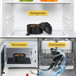 Itopfox Ramen Bowl Set With Chopsticks And Spoon, Microwave Pasta Cooker, College Dorm Essentials For Girls And Guys (Black) -Target KitchenAid GUEST fd096690 2524 47c4 a07b 5e4c0e00d1fe