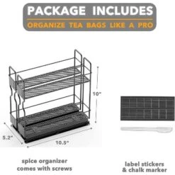 Pull Out Spice Rack Organizer(no Jars Included) For Cabinet,with Labels,2 Drawers 2-Tier 15 Pull Out Spice Rack Organizer(no Jars Included) For Cabinet,with Labels,2 Drawers 2-Tier -Target KitchenAid GUEST fdaee975 5dae 4ab6 b3bd 8efc91f51b9d