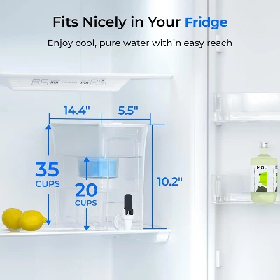 Waterdrop Slim Alkaline Water Filter Dispenser White (with 1 Filter) 8 Waterdrop Slim Alkaline Water Filter Dispenser White (with 1 Filter) - Image 6