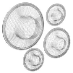 Juvale Juvale 4-Pack Stainless Steel Kitchen Sink Drain Strainer, Mesh Screen Drainer And Hair Catcher (4.3", 2.8" And 2.1") -Target KitchenAid GUEST fddbf221 ff99 4395 82f9 5614ef012a53